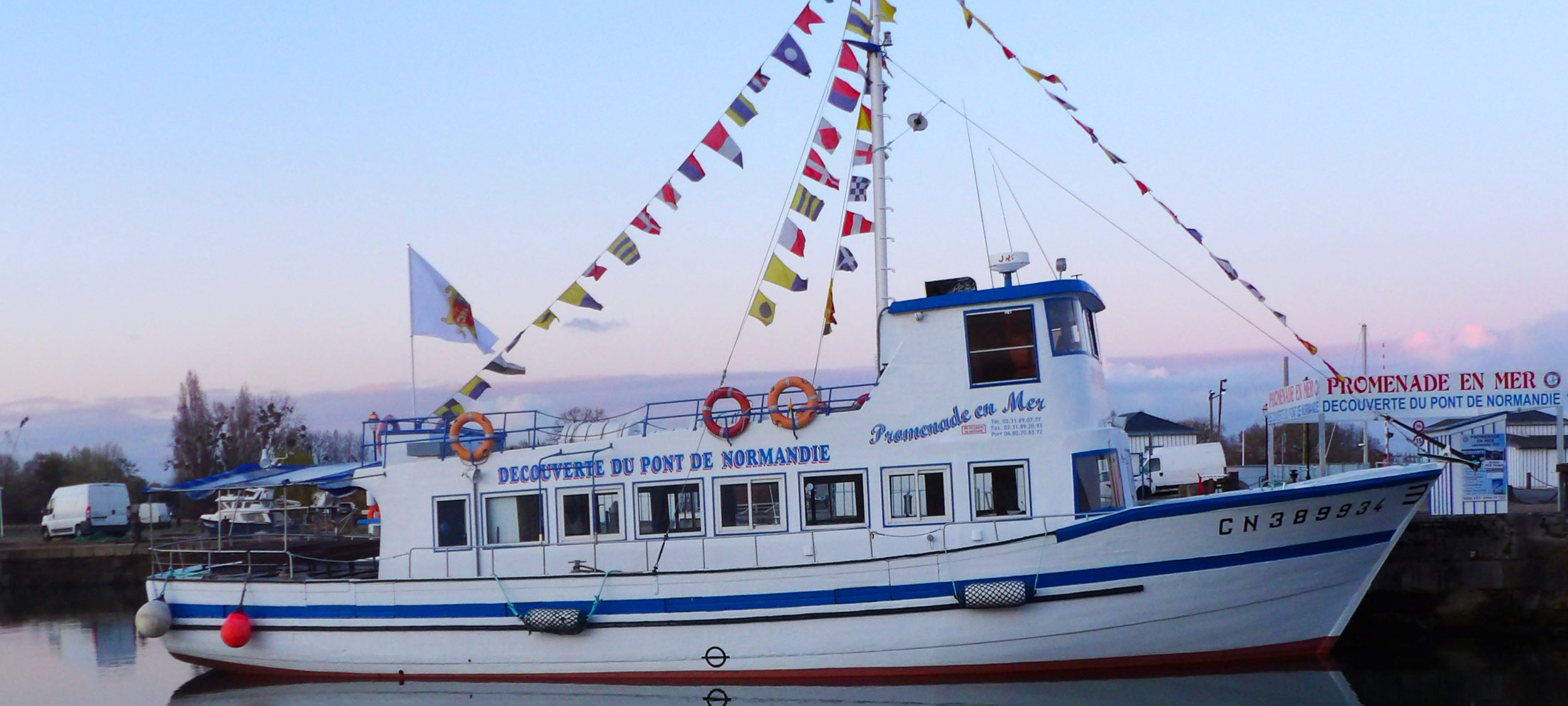 Promenades en bateau à Honfleur En mer ou dans le port